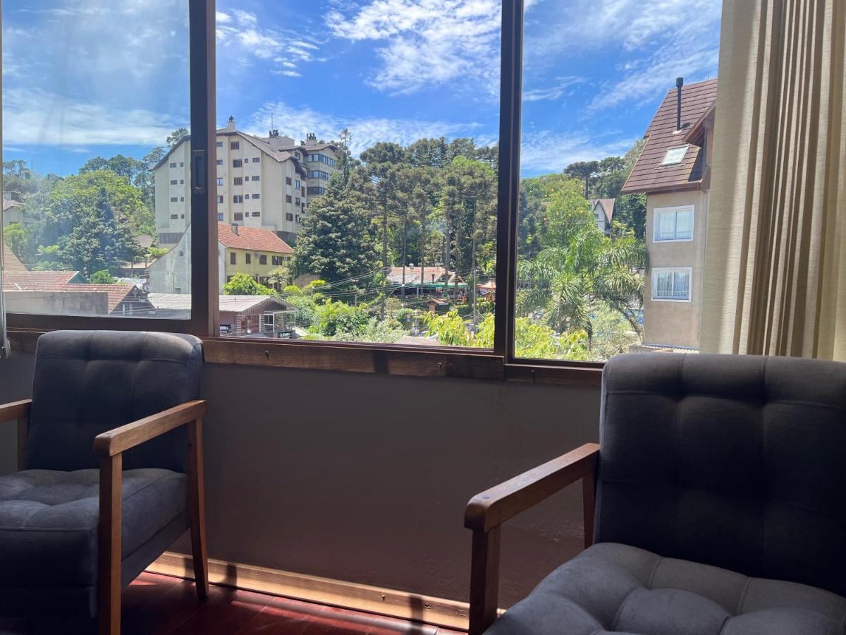 格拉玛多Amplo Apartamento A 200M Da Rua Coberta公寓 外观 照片